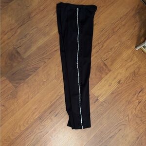 Black Rhinestoned Leggings
